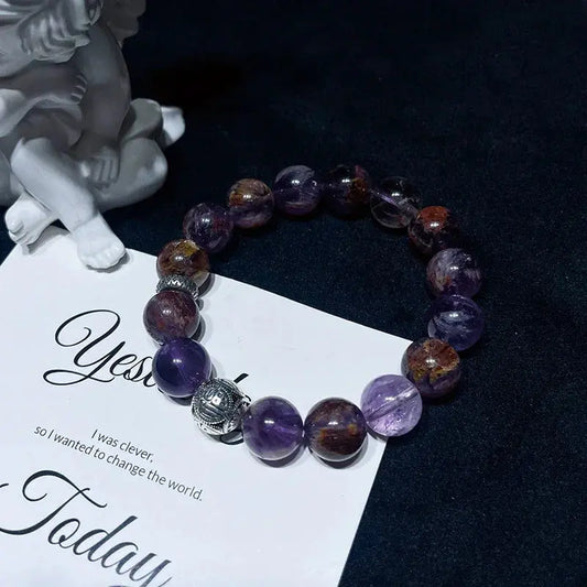 Ultimate Wisdom -Purple Phantom Energy Bracelet - Chene Blue