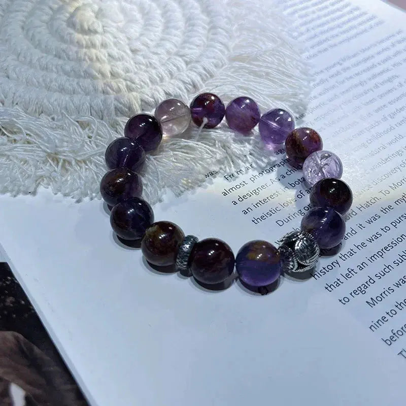 Ultimate Wisdom -Purple Phantom Energy Bracelet - Chene Blue