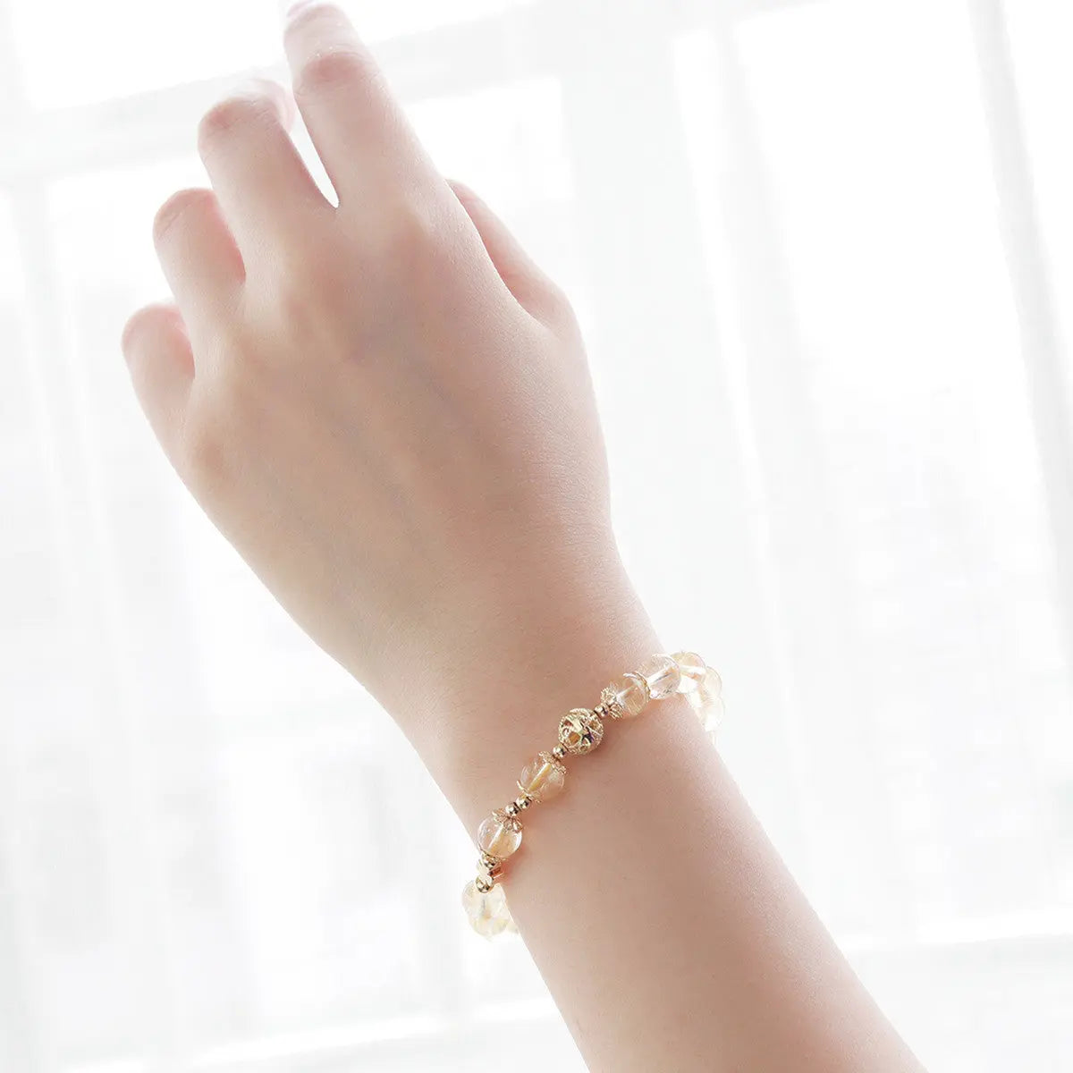 Eternal Bliss - Citrine Wealth Success Luck Bracelet