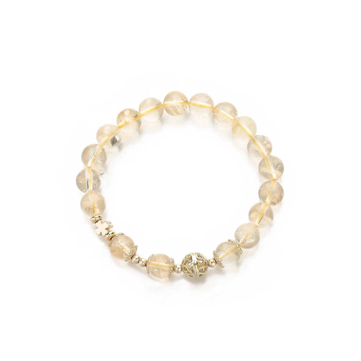 Eternal Bliss - Citrine Wealth Success Luck Bracelet