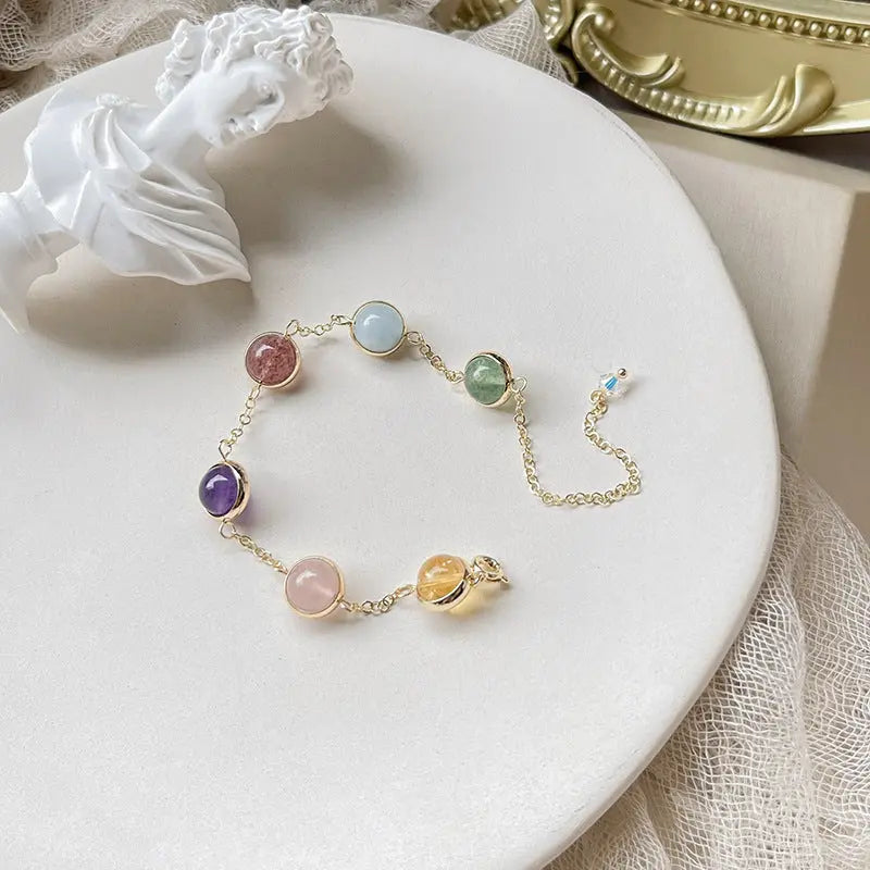 Positive Magnet - Multicolored Healing Luck Bracelet