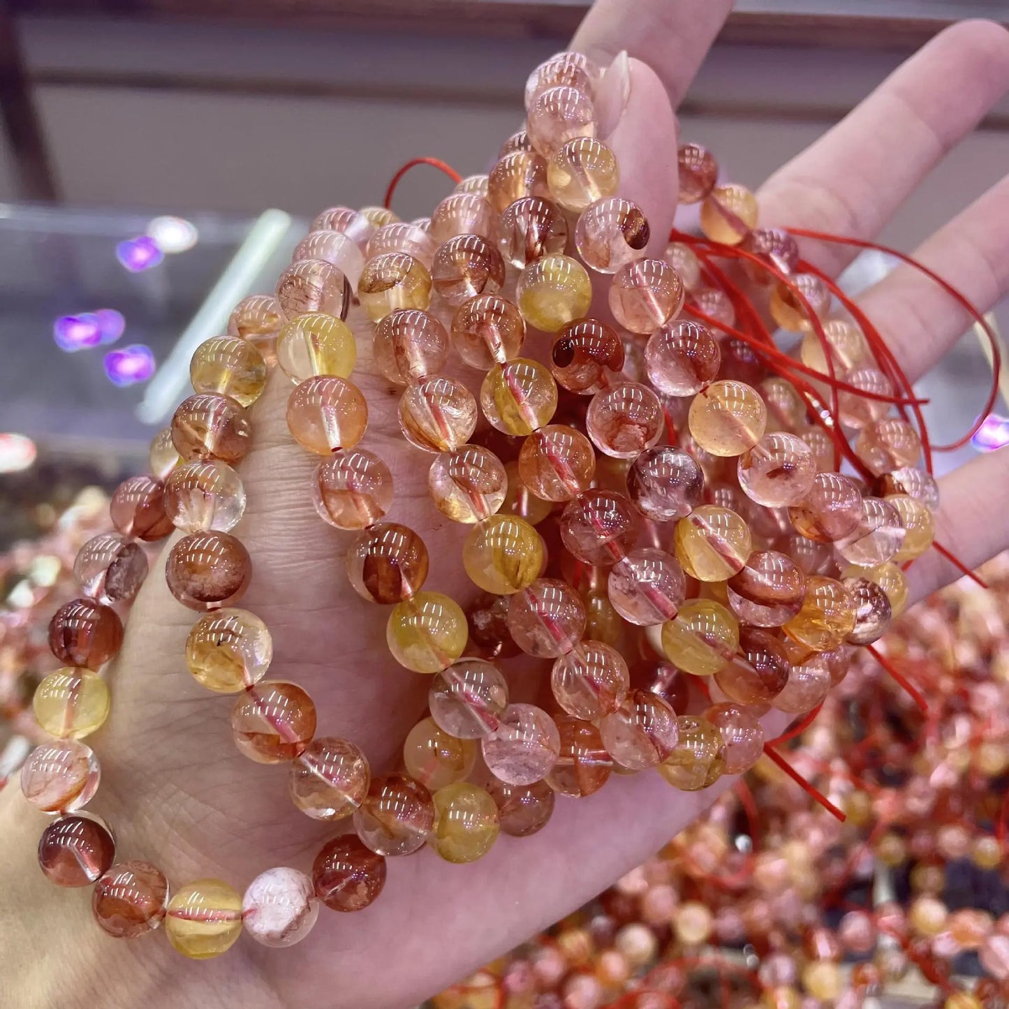 Eternal Bliss - Hematoid Quartz Luck Bracelet
