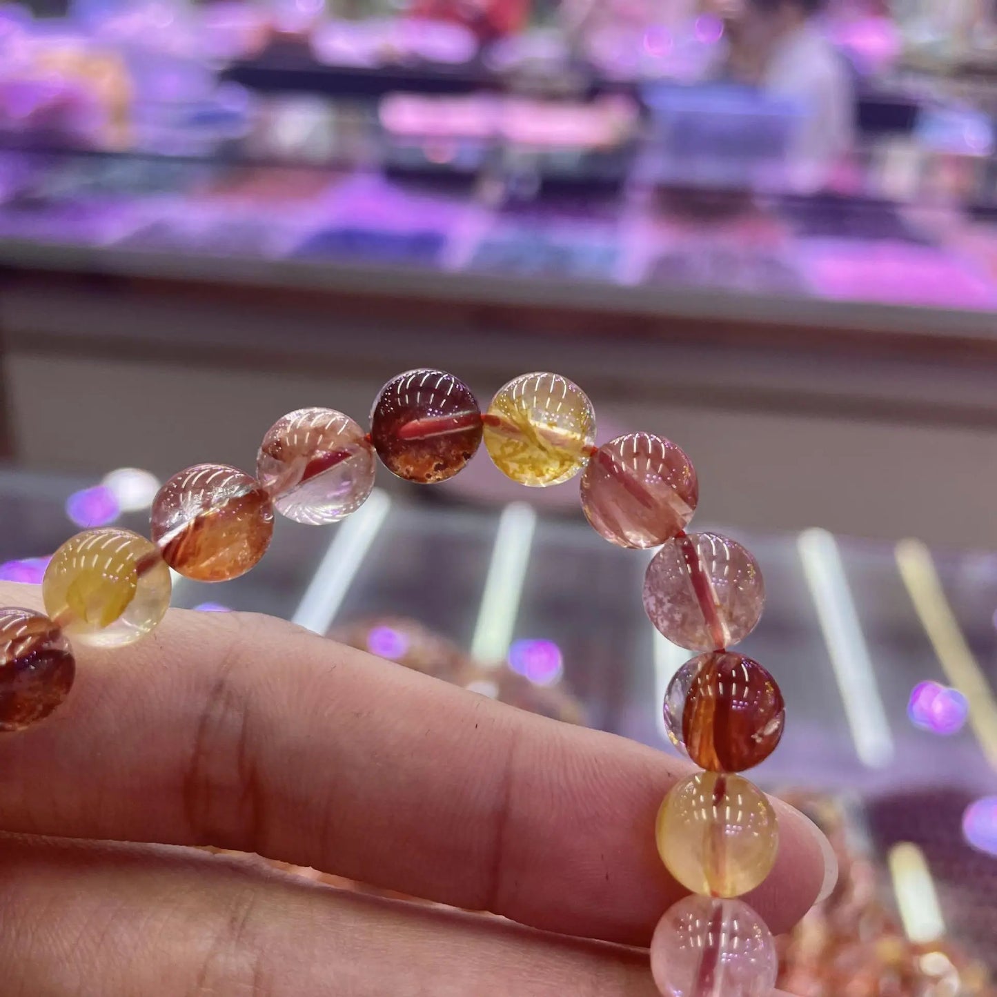 Eternal Bliss - Hematoid Quartz Luck Bracelet