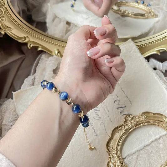 Wise Glance - Kyanite Star Wisdom Bracelet