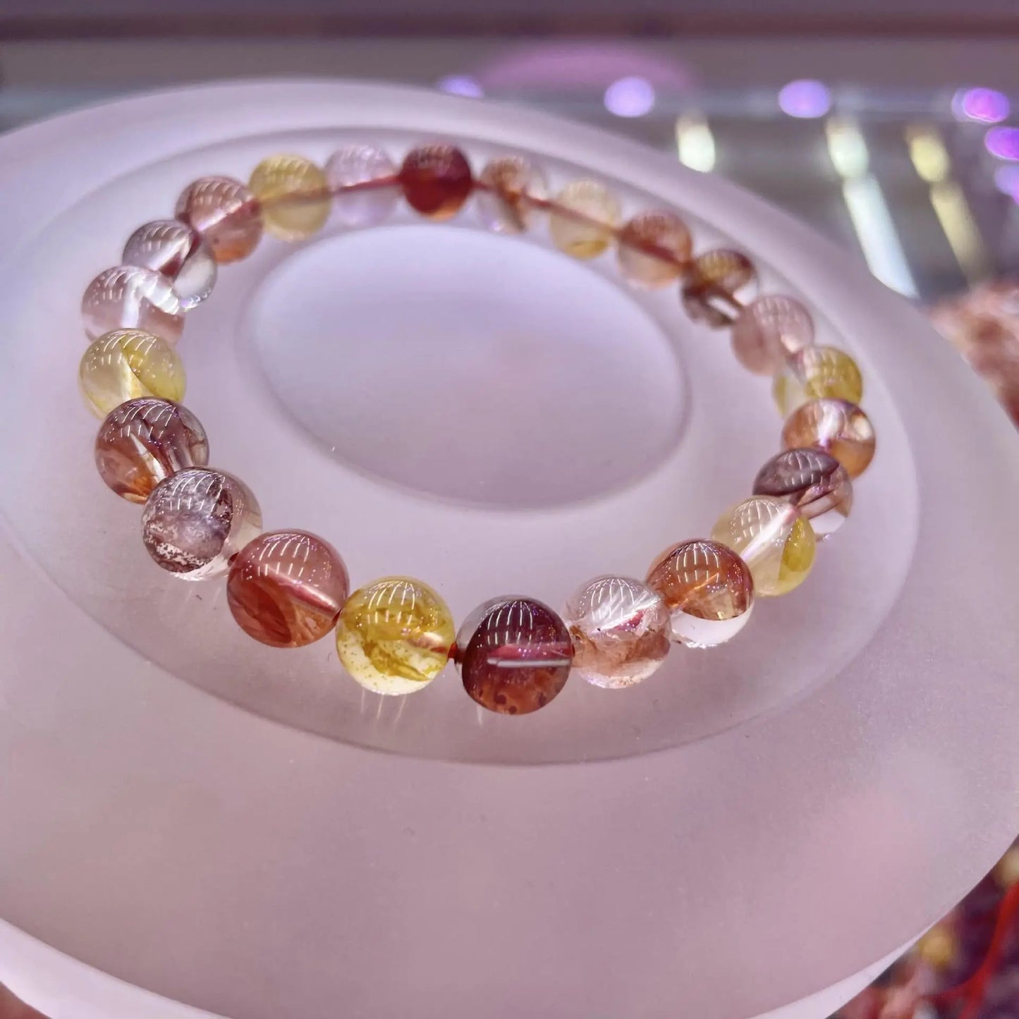 Eternal Bliss - Hematoid Quartz Luck Bracelet