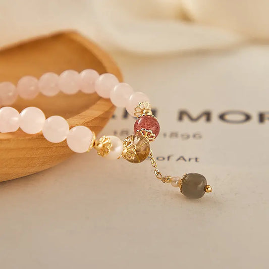 Eternal Love - Rose Quartz Love Bracelet