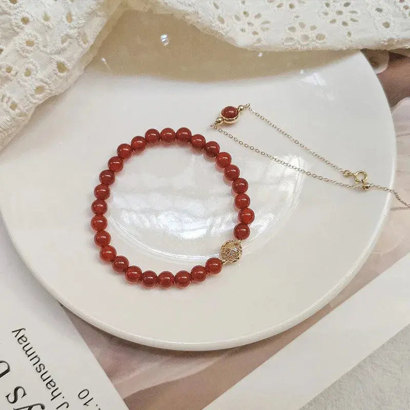 Divine Healing - Agate Healing Bracelets - Chene Blue