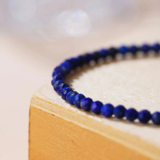 Wise Glance - Lapis Wisdom Bracelet - Chene Blue